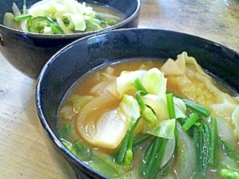 お手軽☆餃子スープ